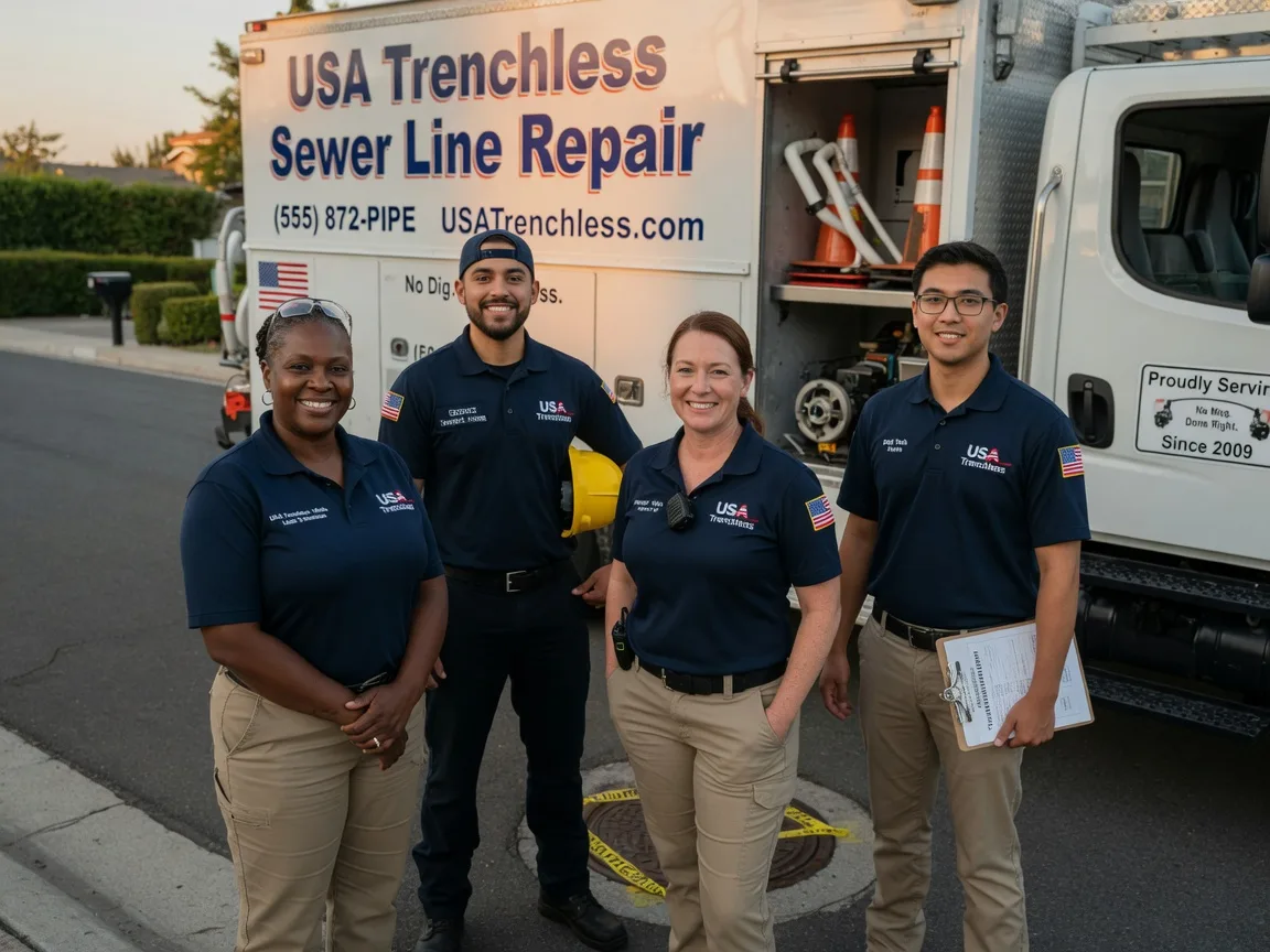 Sewer Line Repair company in Godwin, NC